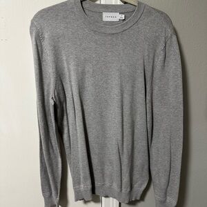 Topman Classic Gray Crewneck Sweater